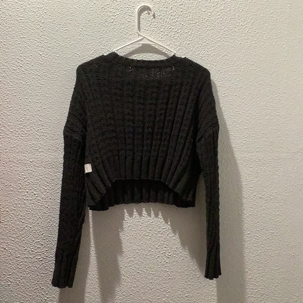 Arizona Jean Company Knitted cropped sweater XS phantoms grey - Picture 2 of 4